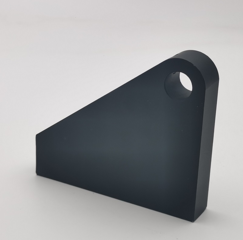 black anodizing aluminium alloy 6061-T6 end bracket black anodizing aluminium alloy 6061-T6 end bracket