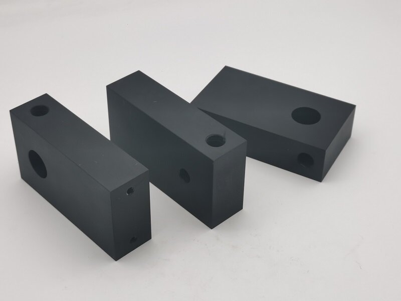 black anodizing aluminium alloy base block black anodizing aluminium alloy base block