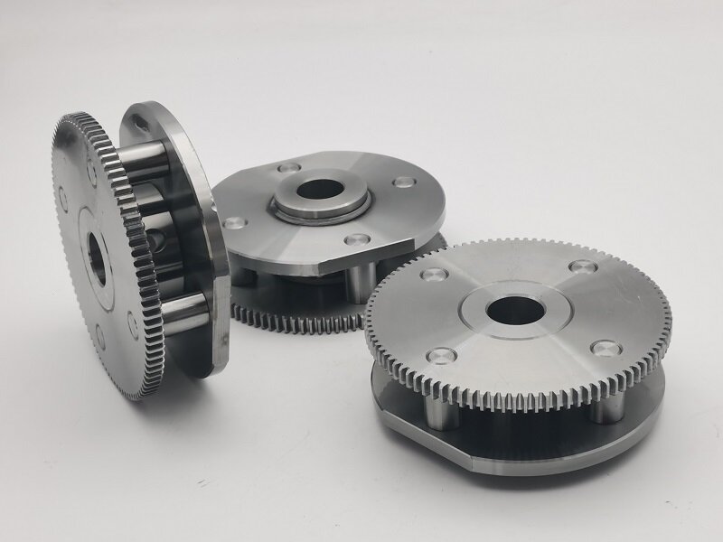 CNC Machining four pin geneva crank assembly CNC Machining four pin geneva crank assembly