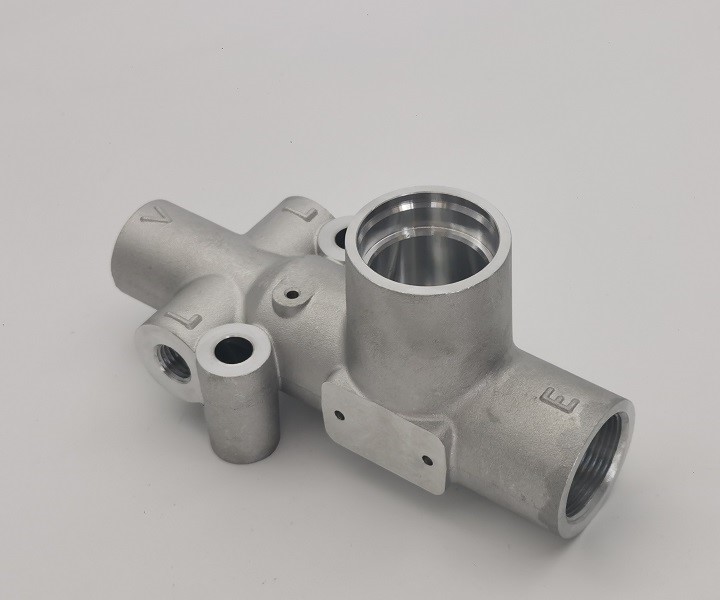 Custom A356-T6 Aluminum Valve Body Casting Custom A356-T6 Aluminum Valve Body Casting